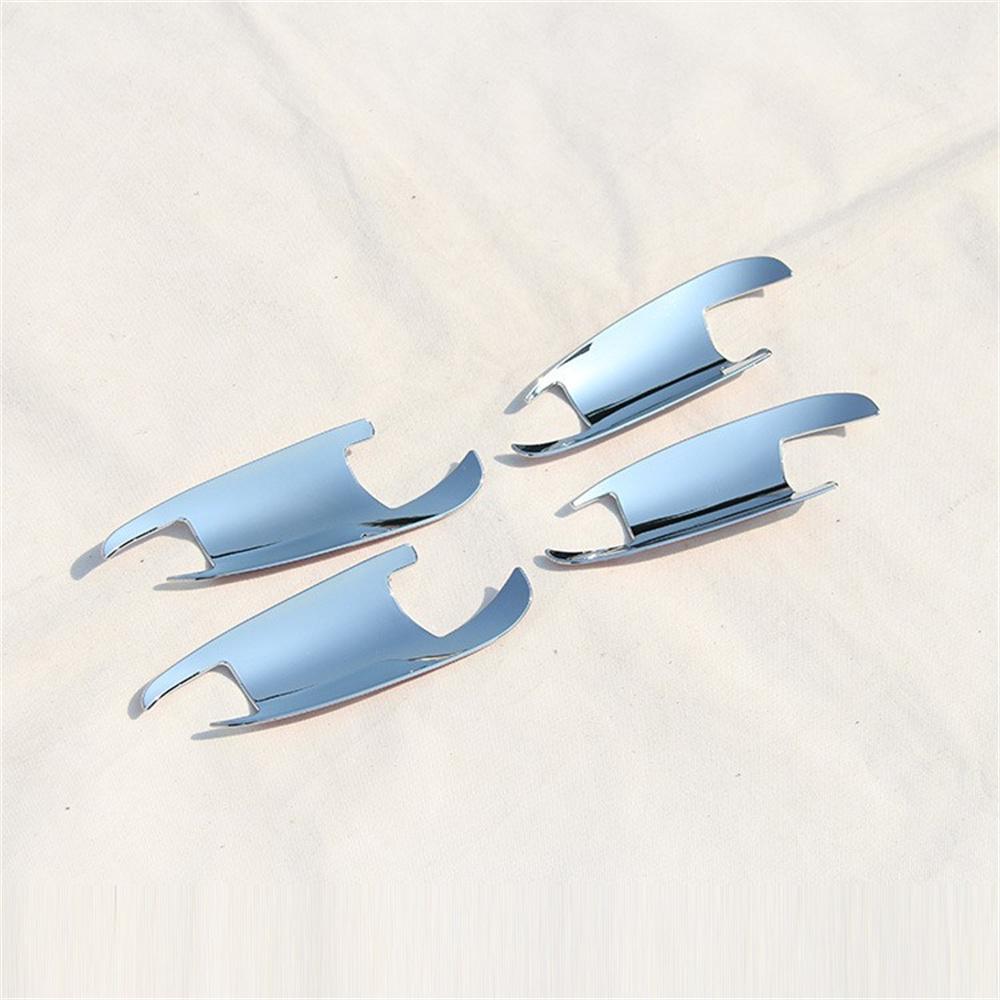 4pcs Chrome Door Handle Bowl Cover Trim For Benz B C E GLK ML GL GLE GLS Class