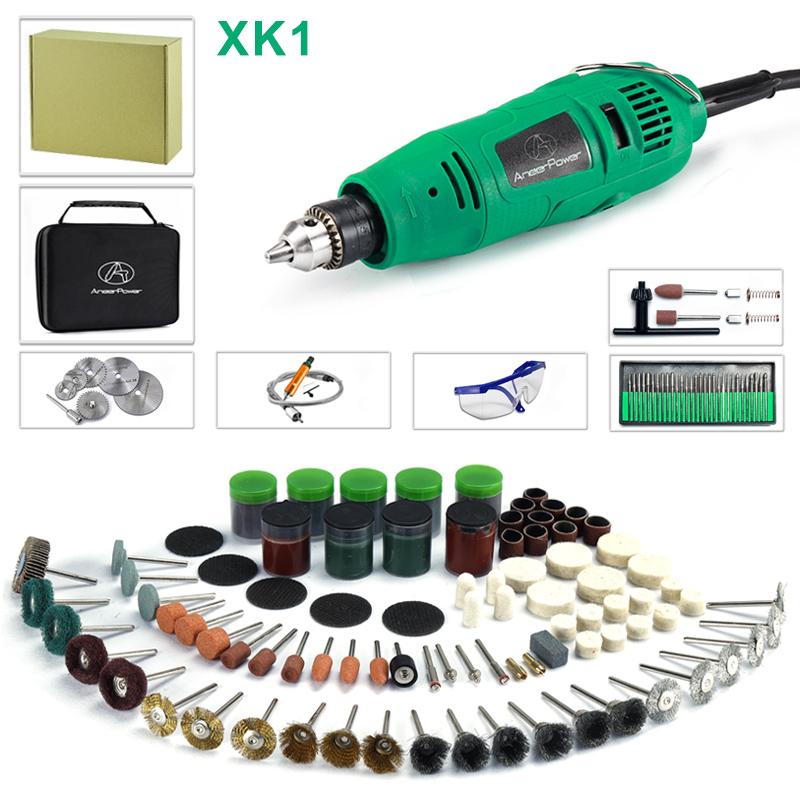 Новый стиль 260 Вт Вращающийся инструмент Электрическая дрель Dremel Мини DIY Машина для гравировки и полировки Шлифовальная машина Сверление Шлифовка Формовка Ювелирные изделия
