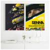 Айртон Сенна F1 Formula Legend Star Champion гоночный автомобиль плакат настенное искусство печать на холсте винтажная картина для домашнего декора комнаты