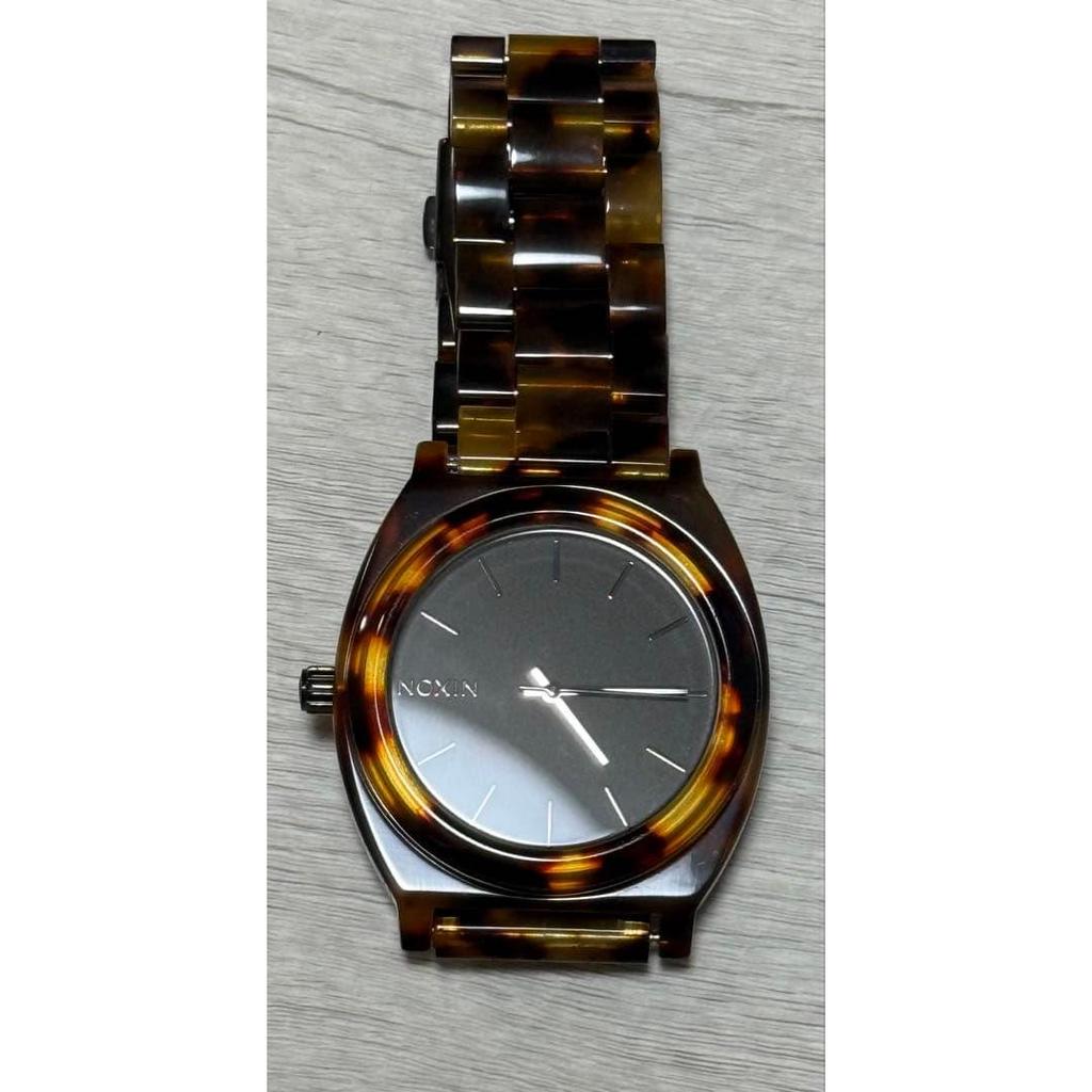 Used NIXON Watch Tortoiseshell Pattern Analog
