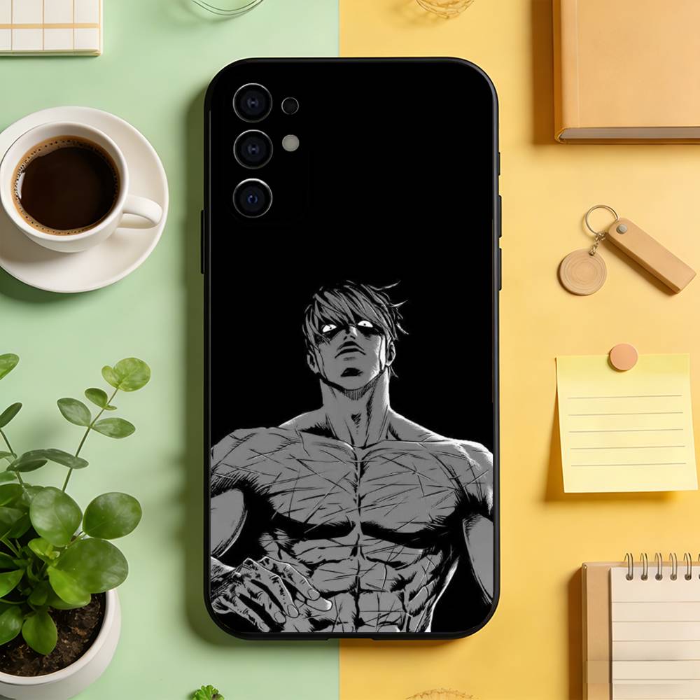 Fight Class 3 Джим Джи Тэ Чехол для телефона Черный Силикон Мягкий Для Samsung S25,S24,S21,S22,S23,S30,Ultra,S20,Plus,Fe,Lite
