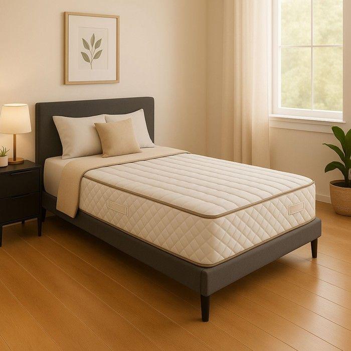 Nuit Douce Matelas 90x200 - Densité 40 Kg-m3 - Hauteur 23 cm - Soutien Ferme - Orthopédique