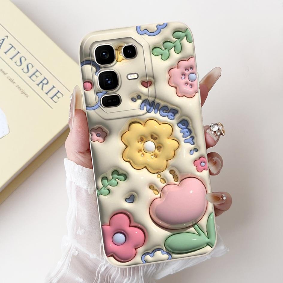 Чехол для Infinix Note 50 Pro+ Plus X6856 Чехол Модный Расписной Парный Чехол для Телефона Для Infinix Note 50 Pro 4G X6855 Note50 Fundas