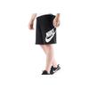 Nike Спортивные шорты прямого кроя с большим логотипом и принтом на шнурке Мужские шорты черные AT5268-010