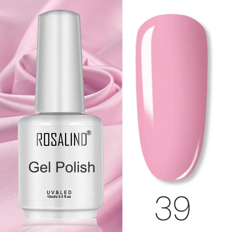 ROSALIND Гель-лак для ногтей Soak Off - 15 мл Яркий финиш с более чем 100 вариантами цветов для дизайна ногтей