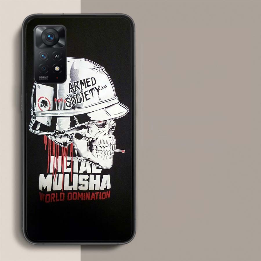 Motocross Metal Mulisha Phone Case For Xiaomi Redmi Note 12 Pro Plus 5G 12S 11 11E 11T Pro 10 9 8 7 11S 10S 4G 9T 8T 9S Capa Coq