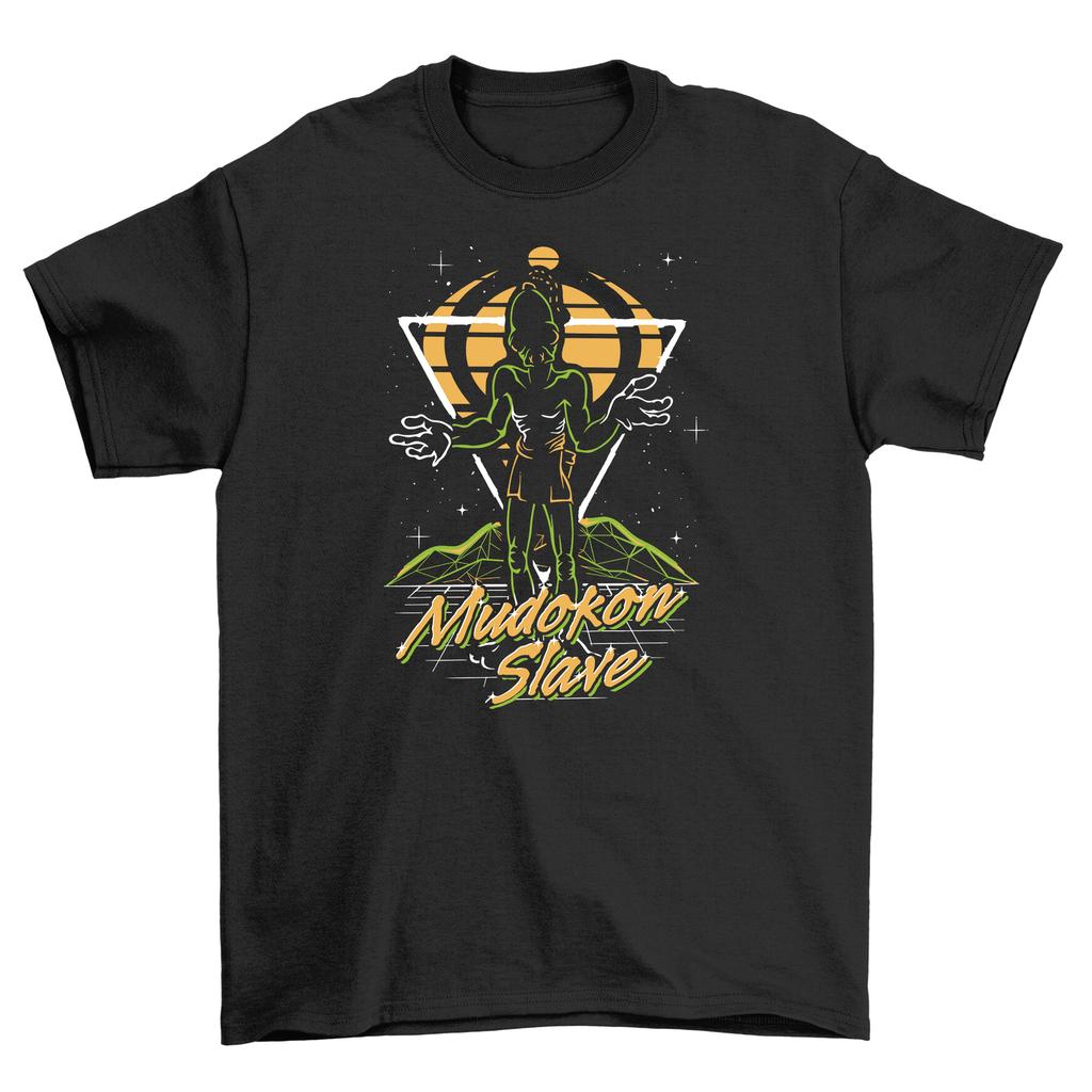 Retro Mudokon Slave in Space - Hilarious T-Shirt Mens Womens Tees Top! Funny Unisex Design, Perfect f