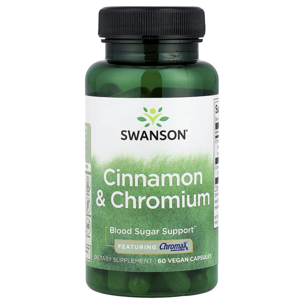 Cinnamon & Chromium, 60 Veggie Capsules