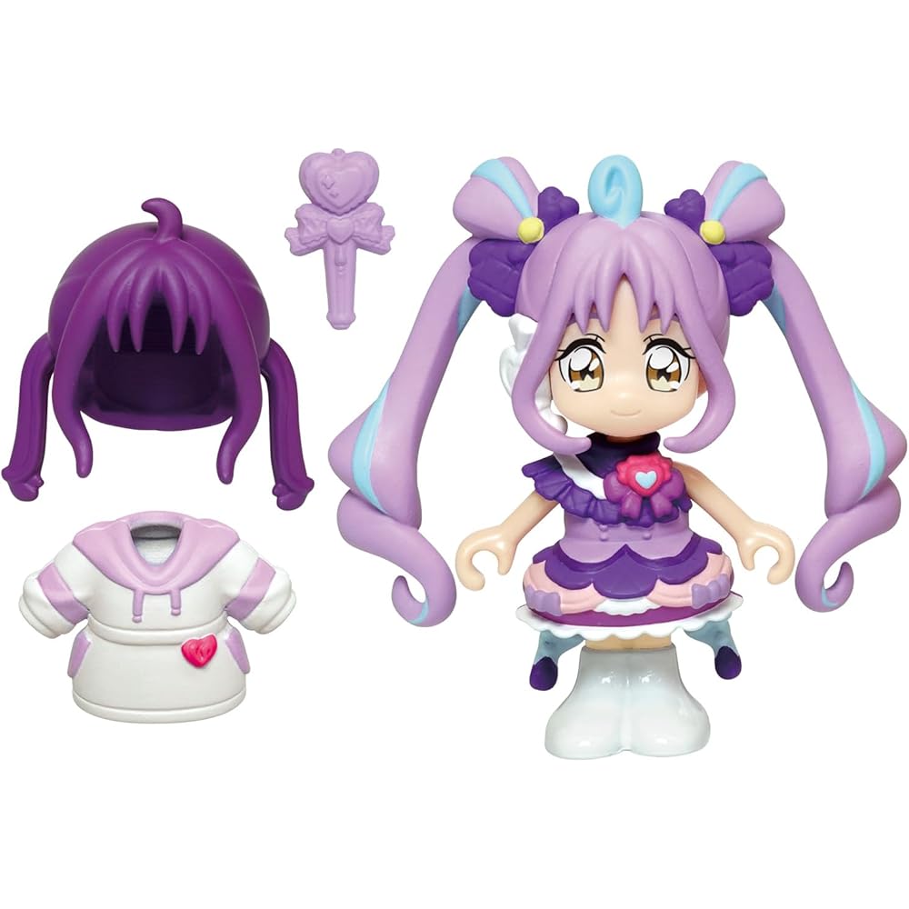 Кукла Bandai Cure Kyuun Kyuun с аксессуарами для серии Idol Precure Детская игрушка