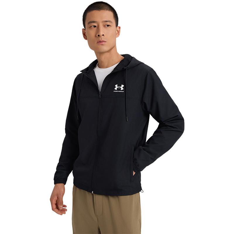 Under Armour Куртка Rival SS25 Мужская Черная 1390149-001