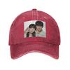 Милый Бегун Kdrama Фан-арт Джинсовая Кепка Повседневные Бейсболки Регулируемая Шляпа Летние Унисекс Бейсболки