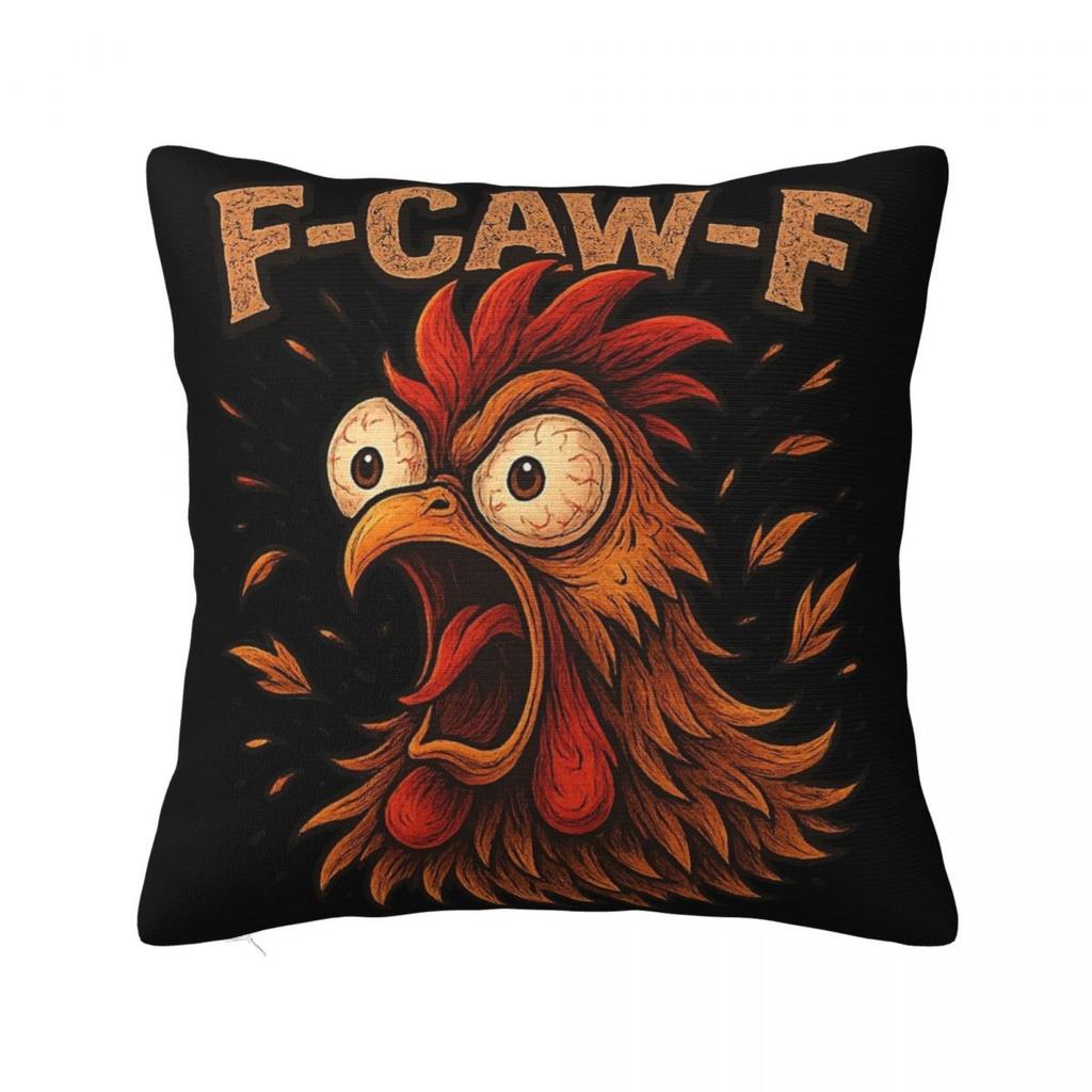 Смешные F-Caw-F Куриные Наволочки FCAWF Наволочка для Подушки Чехлы на Подушки Декор для Гостиной На Молнии Разные Размеры