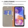 Подходит для мобильного телефона Samsung M53 кожаный чехол A03S однотонный чехол с рисунком личи с защитой для карт S21FE с ручным ремешком и подставкой