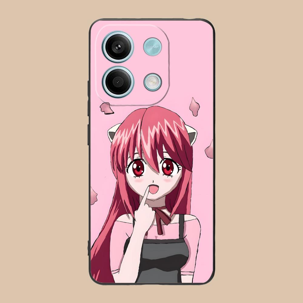 Чехол для телефона Elfen Lied Lucy для POCO M6 M5 M4 M3 X7 X6 X5 X4 X3 F6 F5 F4 Pro GT 5G Чехол с цветной печатью Красивый смартфон