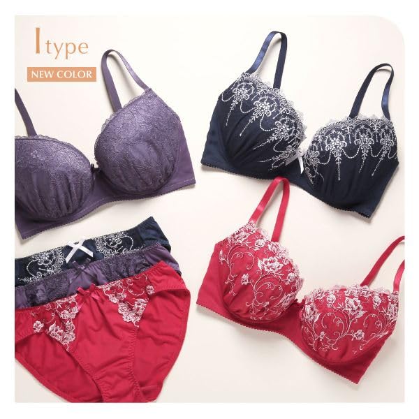 Бюстгальтер и шорты 3 lucky large glamour size [Shirohato] комплект, части, прозрачная сумка, GHI, размер, (Я, H80-LL)