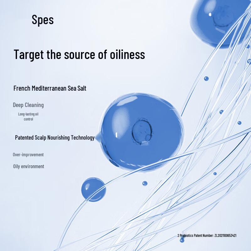 Spes Fluffy Sea Salt Oil Control Shampoo