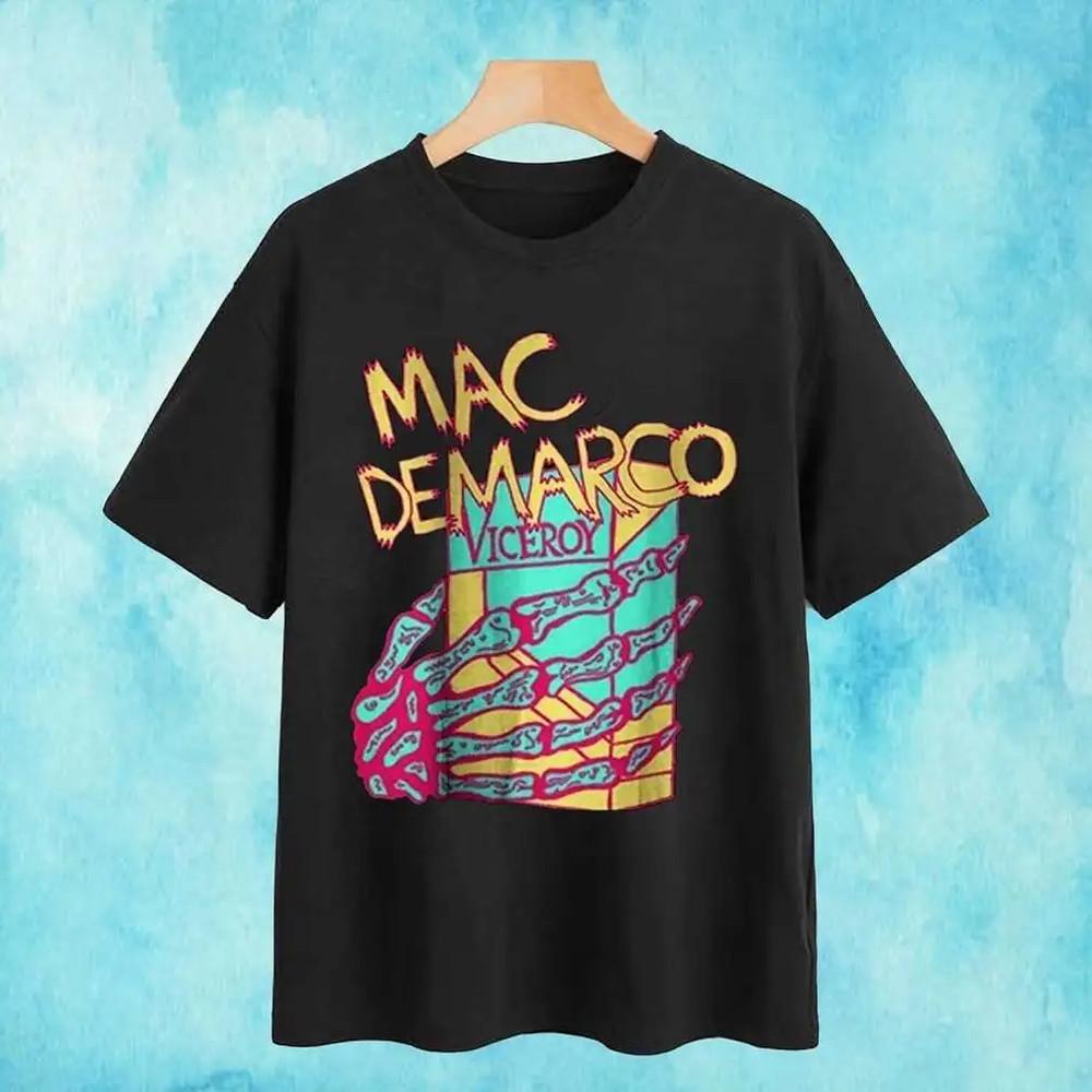 Винтажная черная хлопковая футболка с коротким рукавом Mac DeMarco, унисекс, все размеры, CM240