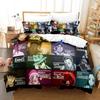Комплект простыней с 3D-принтом в стиле аниме Baccano! Принтованный Постельный Комплект Пододеяльник Наволочка Комплект Постельного Белья Постельное Белье Простыня Покрывало Полный Размер