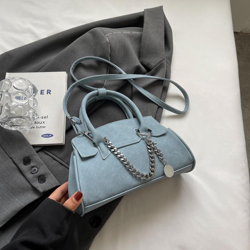 Простые универсальные женские сумки через плечо, классические мягкие ручки, женские маленькие сумки, весенняя мода, сумка на одно плечо