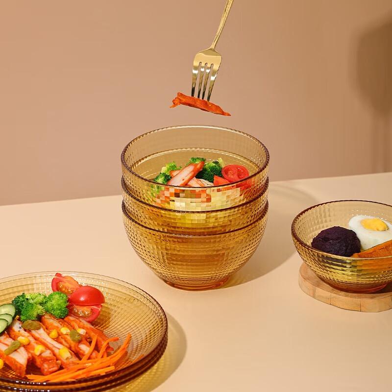 Mountain upon Mountain Nordic Glass 10-Piece Dinnerware Set