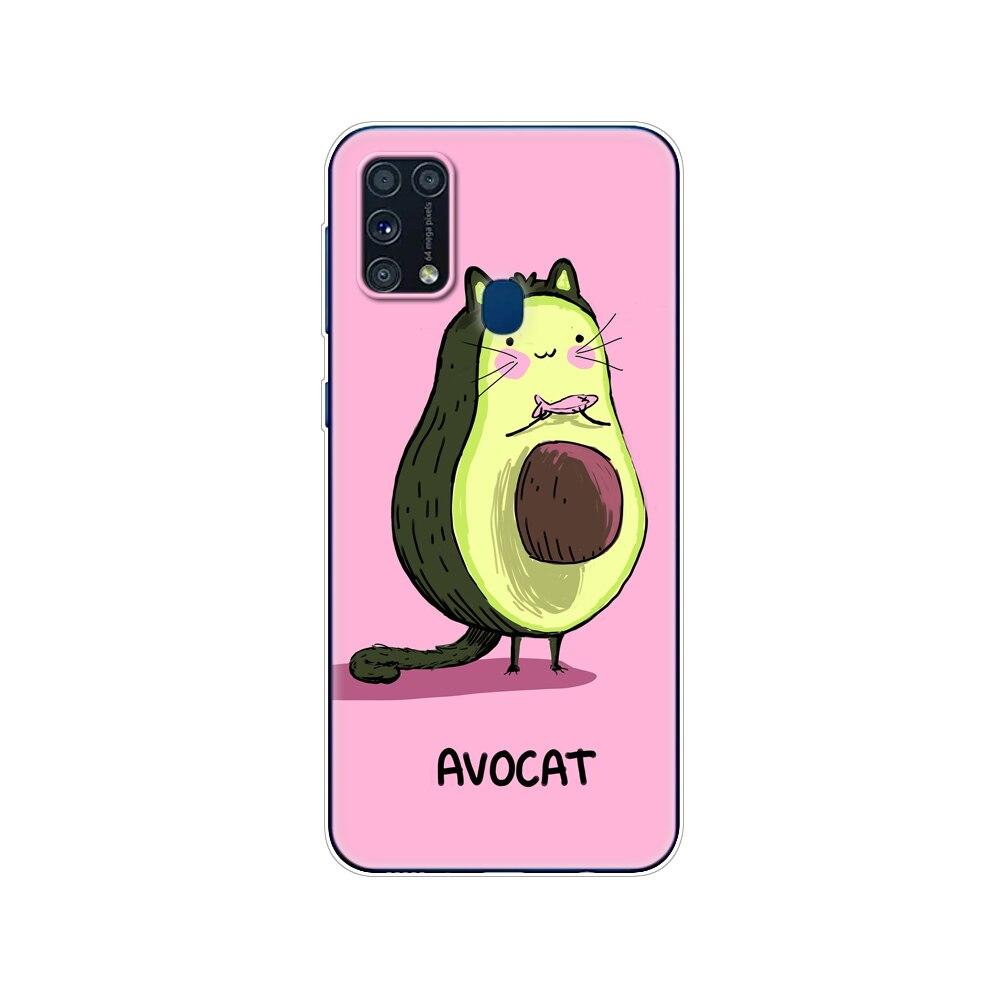 Чехол из ТПУ для Samsung M31, 6,4 дюйма, чехол из ТПУ для Samsung Galaxy M 31 SM-M315 m315, задний чехол для телефона, бампер, зима, снег, Рождество