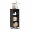 VidaXL Bookcase Black 40x35x107.5 Cm Engineered Wood, Bookcase, Room Divider, Divider, Cabinet of 849109