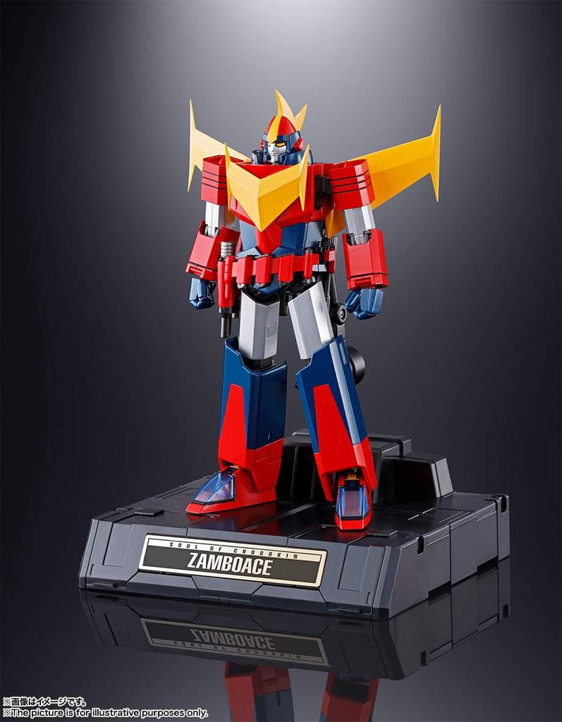 TAMASHII NATIONS Душа Чогокина Непобедимый Сверхчеловек Zanbot 3 Zambo Ace 180 мм ABS ПВХ окрашенная подвижная фигурка GX-81 приблизительно. Литье под давлением & &