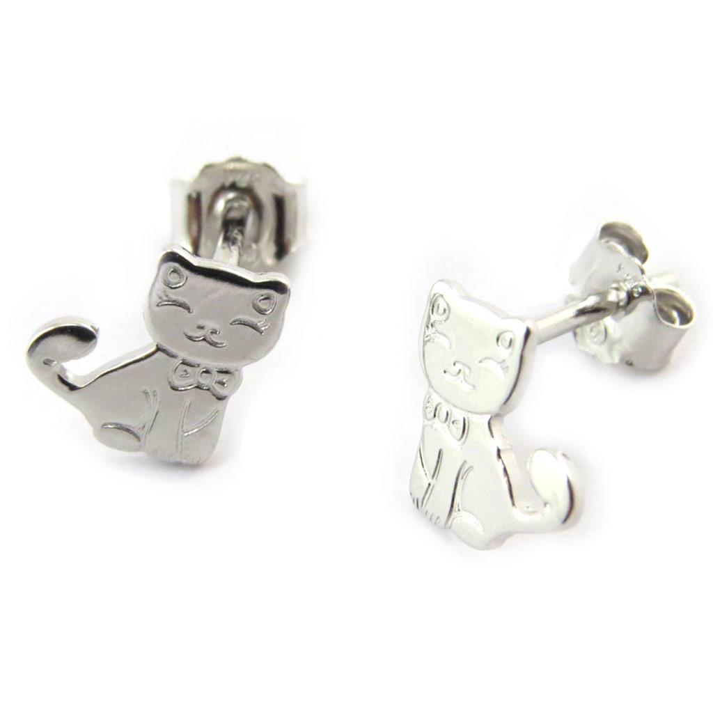 Les Trésors De Lily [N3991] - Серебряные серьги «Шатоны» (родиевое покрытие)