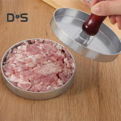 Пресс-форма для изготовления гамбургеров, антипригарная пищевая многоразовая дробилка для гамбургеров с колбасой и пирожками для домашнего кемпинга