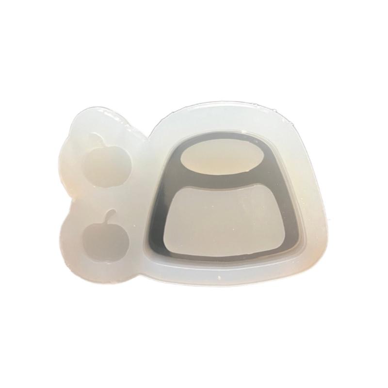 Брелок «Зыбучие пески» Формы из смолы Медведь Кролик Шейкер Силиконовая форма Изготовление уникальных украшений DIY Брелок Подвеска для ожерелья Форма