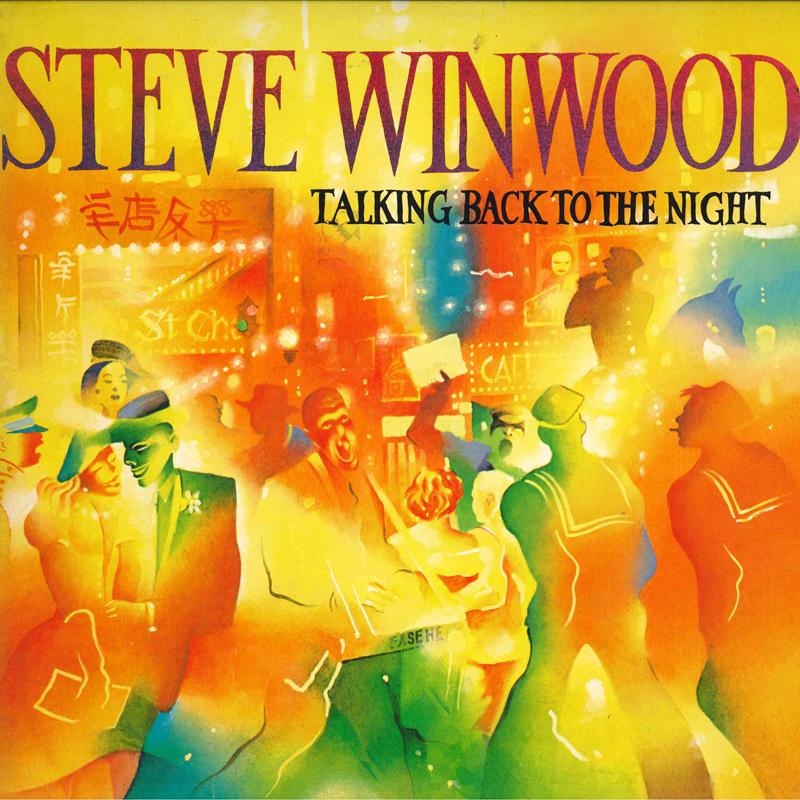 Виниловая пластинка STEVE WINWOOD Talking Back To The Night ILPS9777 ISLAND 1982 США Рок Б/у