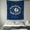 Nie Pleue Wall Hanging Printed Fabric Blanket Decorative Tapestries for Bedroom Living Room Home Decor