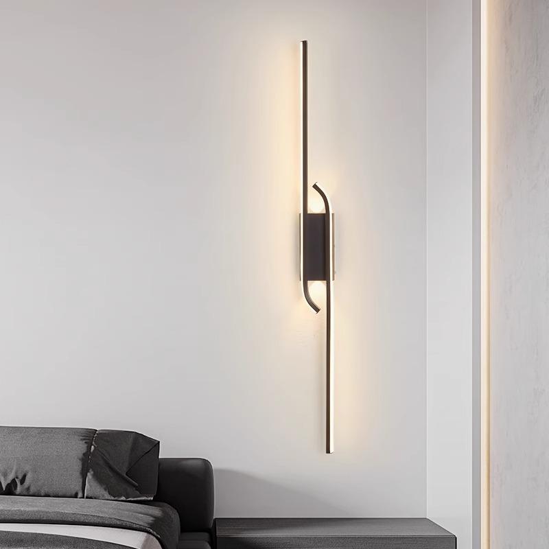 Современный настенный светильник LED Line 60/80/100CM Декоративное освещение для гостиной, спальни, прихожей, интерьера, бра