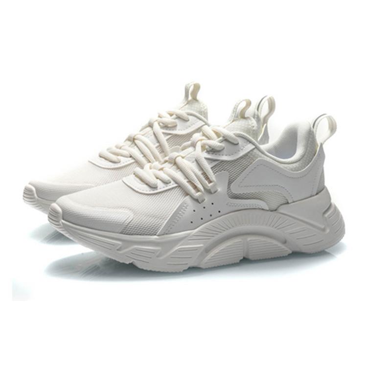 Li Ning Нескользящие Легкие Низкие Беговые Кроссовки Женские Белые ARHQ116-2