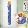 Baby Growth Chart Wall Sticker Peel Stick Adhesive Bedroom Play Room Nursery Cartoon Animal Children Height Measurement Ruler Decal