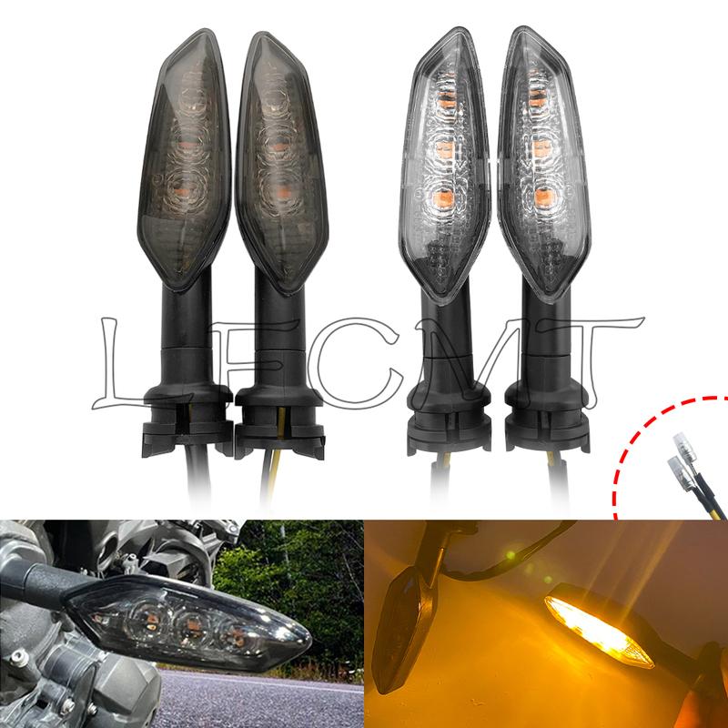Подходит для YAMAHA YZF R3 R15 R25 R125 XJ6 FZ1 FZ8 FAZER FZ6 MT09 MT10 Мотоцикл Светодиодный указатель поворота Передняя задняя лампа-индикатор