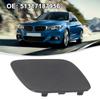 Car Front Front Trailer Cover 51117187956 ABS Direct Installation Front Unpainted Black For BMW 3 Series E92 E93
