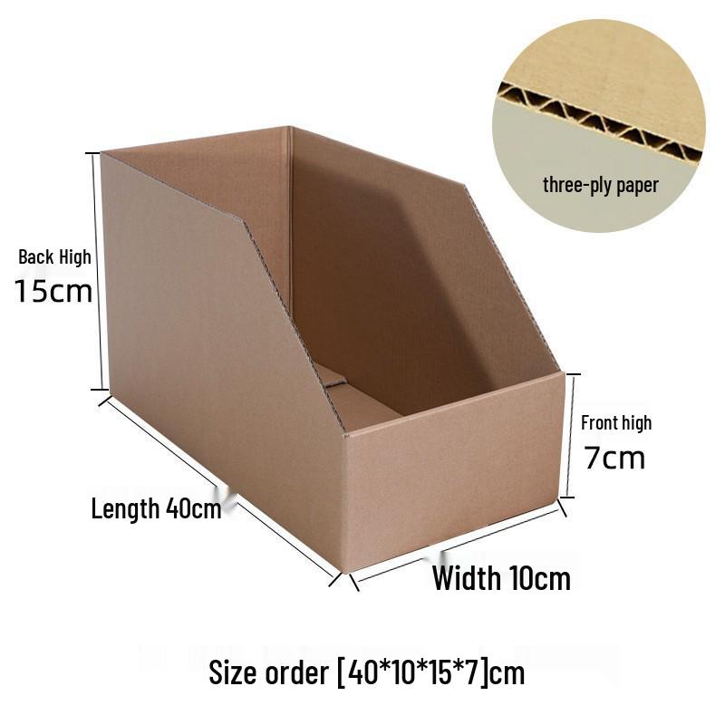 Пятислойный сверхпрочный органайзер для хранения с наклонными отделениями, идеально подходящий для склада или супермаркета.