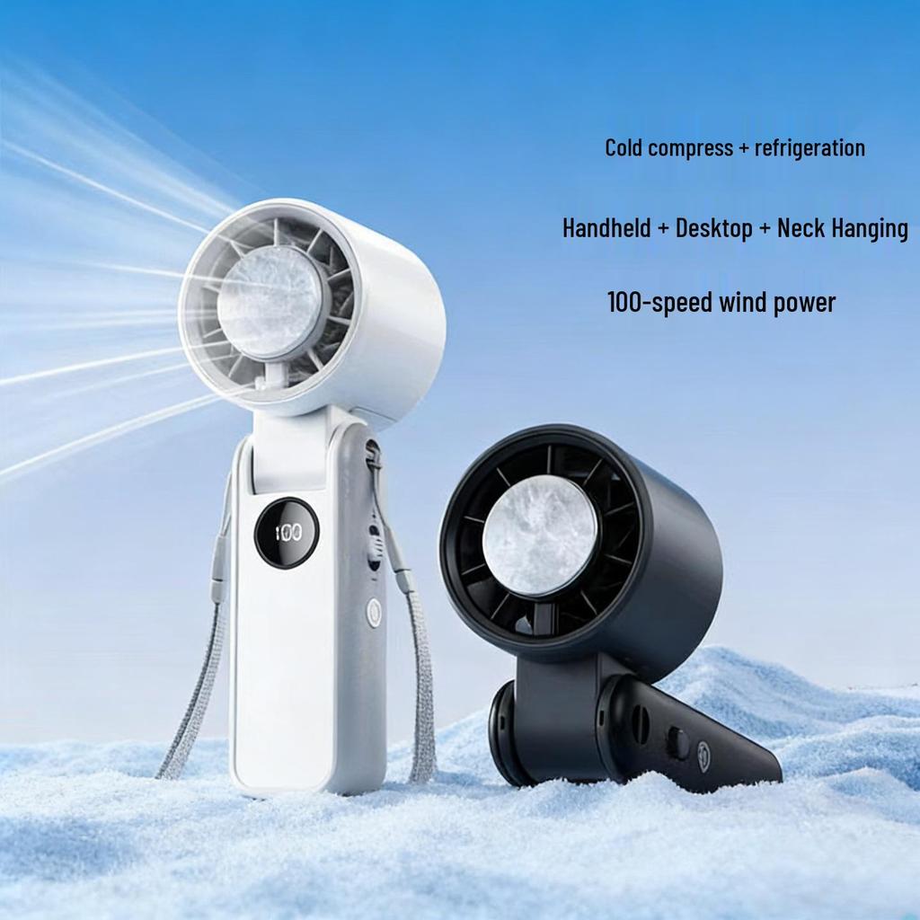 Portable USB Charging Mini Fan, Handheld or Neck-Hanging, Perfect for Dorms and Classrooms