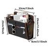 Mesh Pocket Oxford Cloth Door Organizer Large Capacity Wall-Mounted Organizer RV Storage Bag  Door