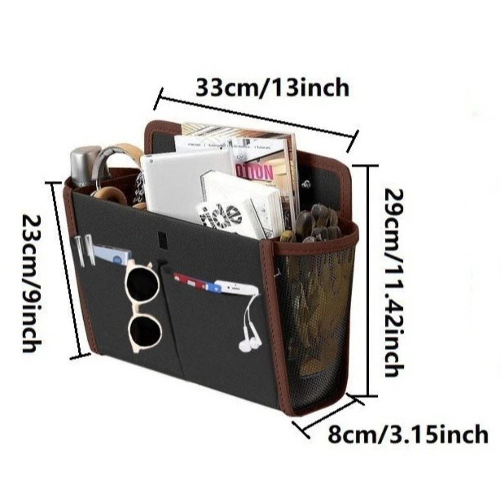 Mesh Pocket Oxford Cloth Door Organizer Large Capacity Wall-Mounted Organizer RV Storage Bag Door