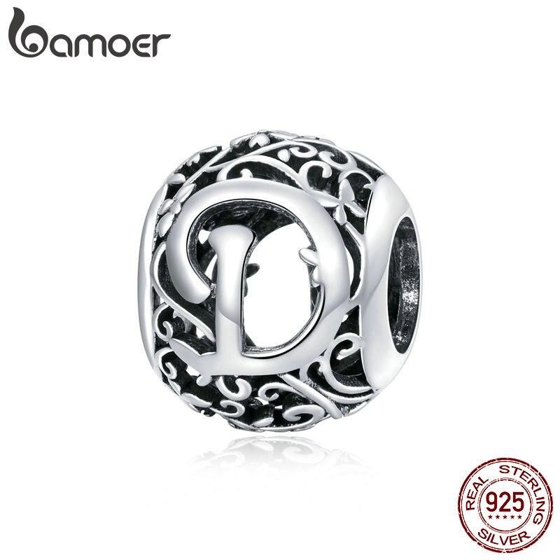 Шарм BAMOER из стерлингового серебра, для браслета