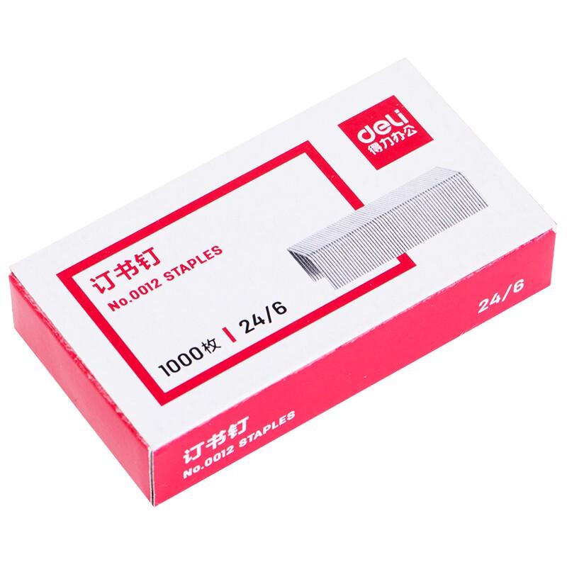 Deli No. 12 (24/6) Universal Staples, 10-Box Pack