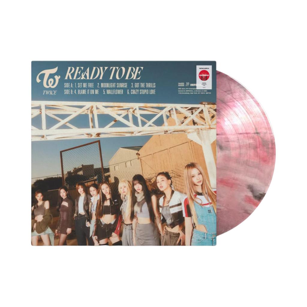 Twice 12-й мини-альбом Ready To Be Эксклюзив Target LP Мраморная Орхидея
