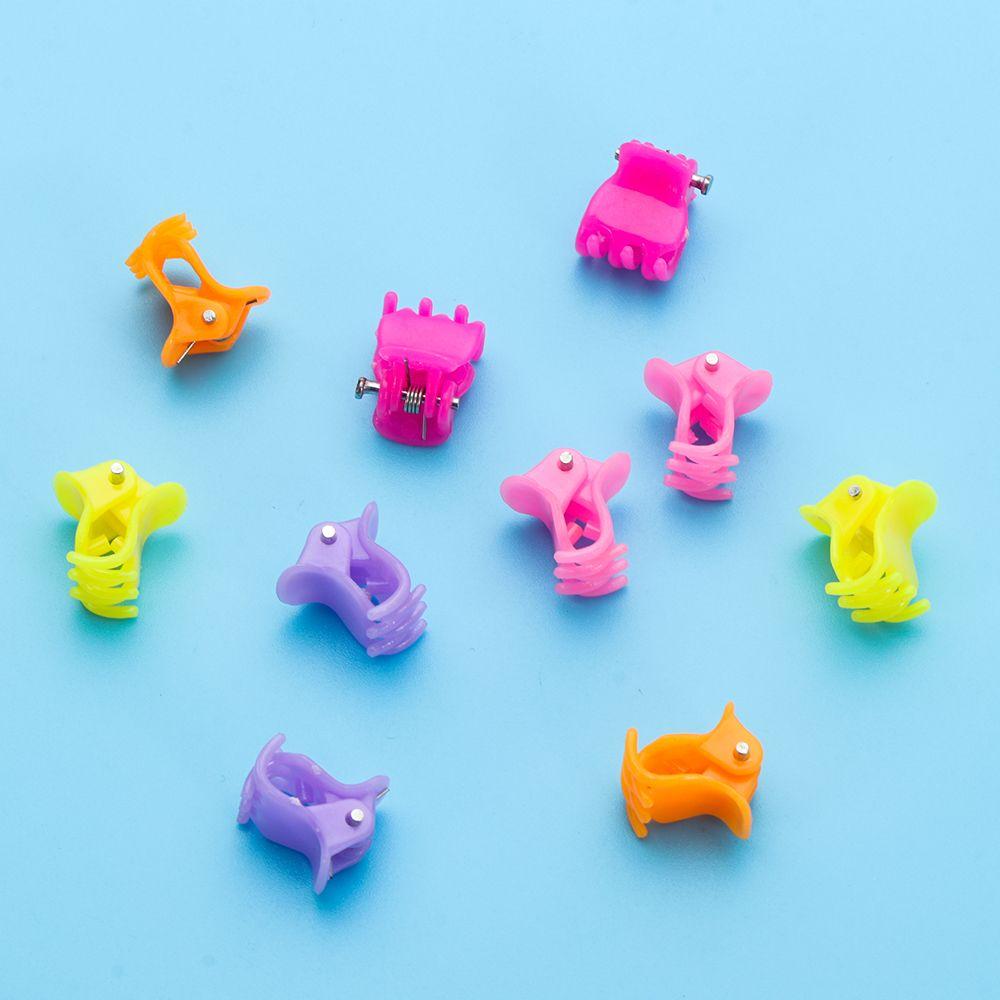 10Pcs 1cm Girl Gift DIY Doll Accessories Children Hair Clips Dolls Headwear Kid Head Wear Doll Clip