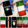 Итальянский флаг Италии Чехол для телефона Oppo A54 A57 S A78 A58 A98 A5 A9 A91 A15 A16 A17 A52 A72 A76 A96 A74 A94 A77