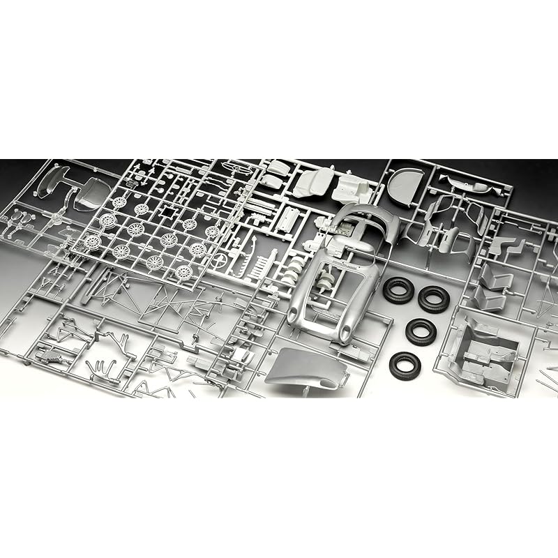Revell Подарочный набор 05633 Mercedes-Benz 300 SLR 70-летний юбилей Масштаб 1/24 Несобранный пластиковый набор модели с аксессуарами