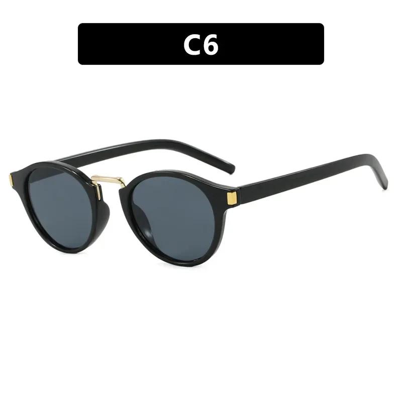 Модные круглые обычные очки для мужчин и женщин Ретро Очки с полной оправой Оптические очки Высокая четкость Антисиние световые оптические очки