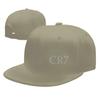 Casual CR Cristiano Football Soccer Baseball Cap Unisex Distressed Denim Headwear  Outdoor Summer Travel Adjustable Caps Hat