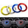 1pcs Car Styling Steering Wheel Cover Circle Ring Logo Emblems Accessories Case for Skoda Octavia A 7 A7 A5 2 Quick Decorative Covers